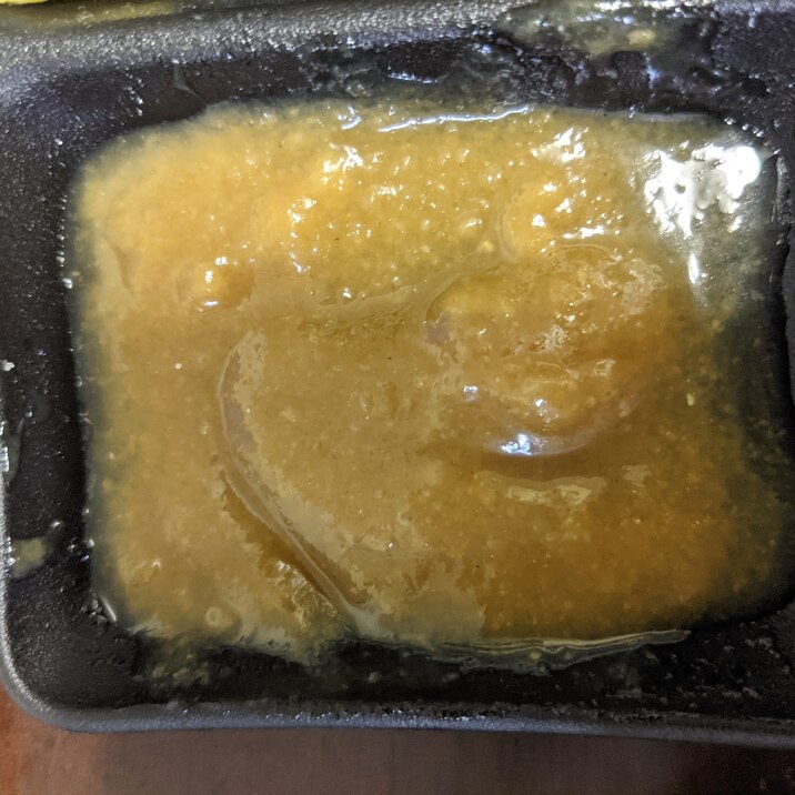 さしみこんにゃくの酢味噌ダレ